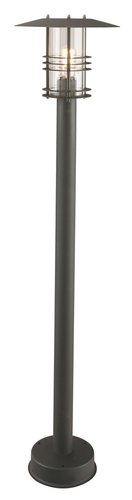 Kontrola STOCKHOLM 285BL Stojící zahradní lampa černá 118cm E27 - NORLYS.