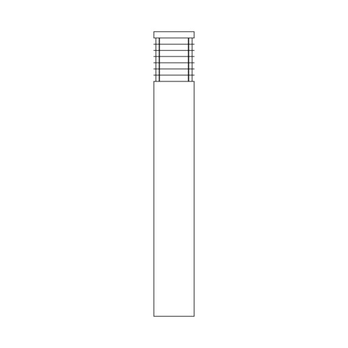 Kontrola Halmstad 296 Černá/měděná E27 Led 9W 85Cm