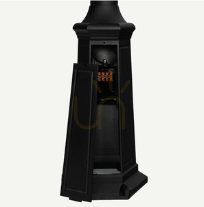 Osvětlovací sloupek NORLYS Lamppost černý 120–220 cm 3010BL small 1