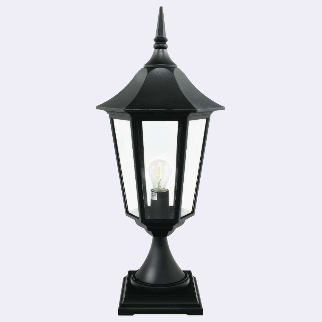 Kontrola Venkovní post světlo NORLYS Modena Big 384 černé E27 LED 9W SKU 384B Venkovní post světlo NORLYS Modena Big 384 černé E27 LED 9W SKU 384B