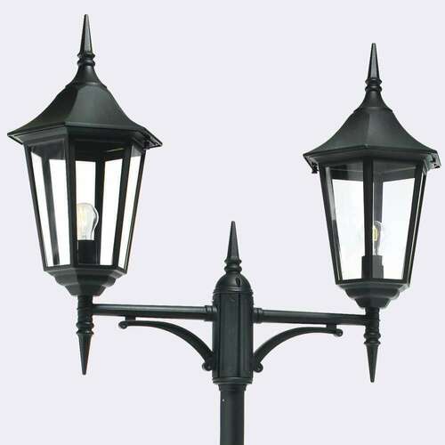 Kontrola Venkovní stojací svítidlo NORLYS Modena 397 černá E27 LED 3x9W 397BL