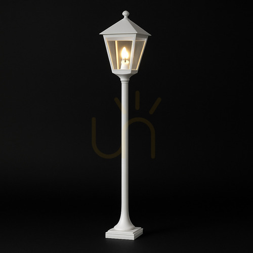 Kontrola Zahradní svítidlo LONDON 485WH E27 White s krytím IP54 - prémiové NORLYS.