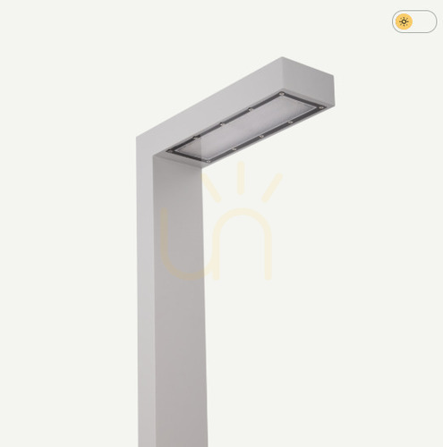 Kontrola Zahradní / parková lucerna ASKER - Premium - Pole 18W 4000K 236cm 5127AL šedá - NORLYS