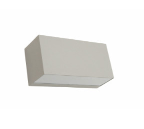 Kontrola Venkovní nástěnná lampa ASKER Small Pro 5160 Aluminum 9006 9,9W 4000K Norlys.