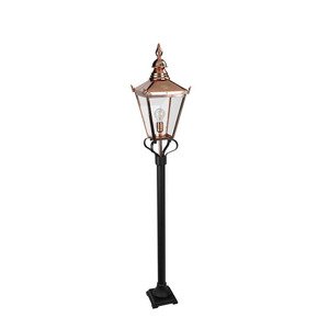 Chelsea 940 Copper Norlys Light Post small 0