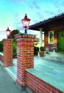 Chelsea 940 Copper Norlys Light Post small 2