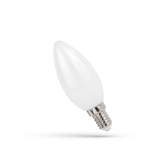 LED svíčka E14 230 V 1 W Cog Nw Mléčné spektrum small 0