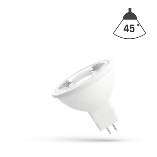Kontrola Led Mr16 12 V 4 W Smd 45 St Nw se spektrální čočkou