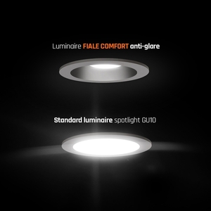 Fiale Comfort Anti Glare Gu10 250 V Ip20 Fi85x50mm Black Round Center Black Movable 3 Fiale Comfort Anti Glare Gu10 250 V Ip20 Fi85x50mm Black Round Center Black Movable small 3