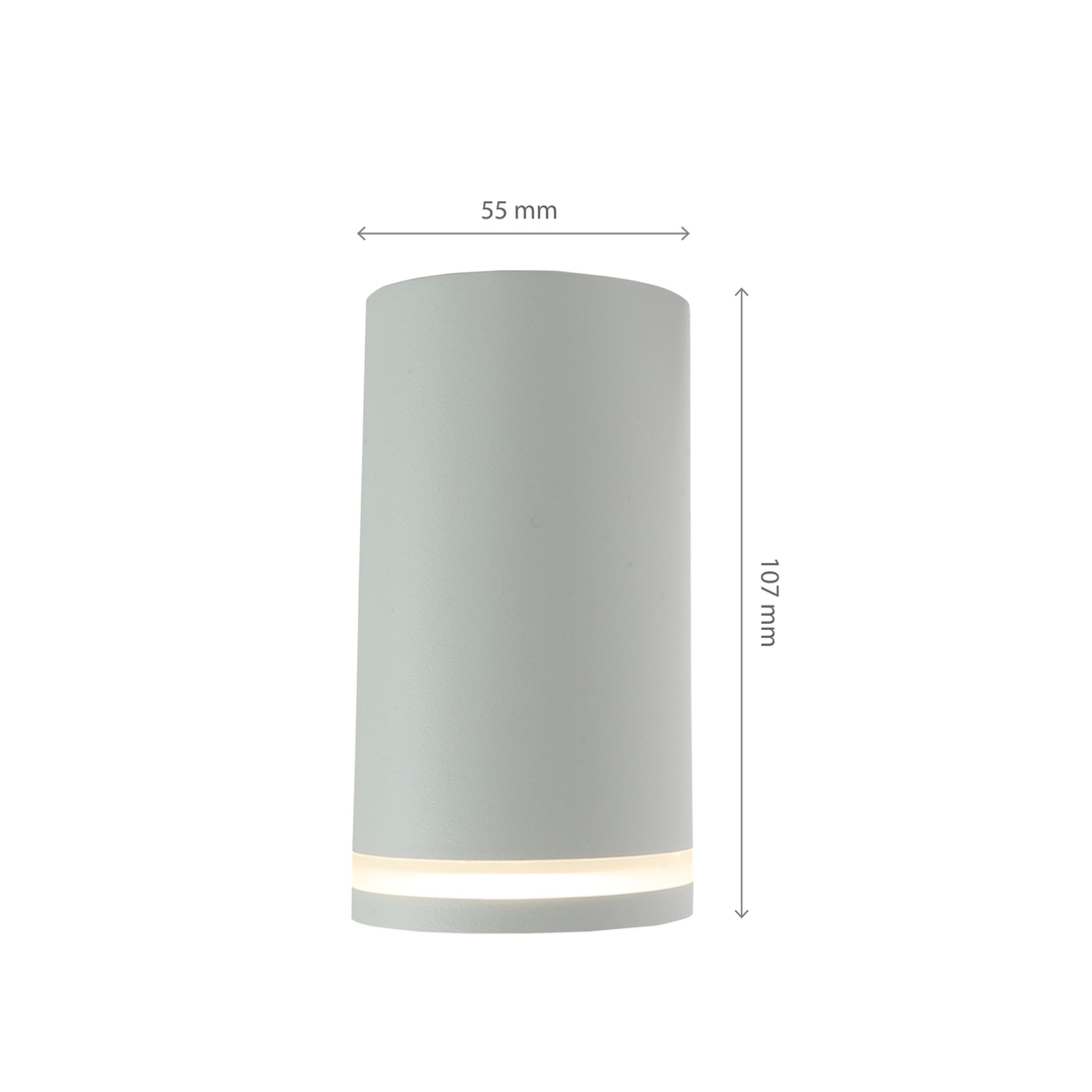 Pohled Chloe Mini kroužek pro povrchovou montáž Gu10 230 V Ip20 Fi55*107mm Bílá Immobile Chloe Mini kroužek pro povrchovou montáž Gu10 230 V Ip20 Fi55*107mm Bílá Immobile