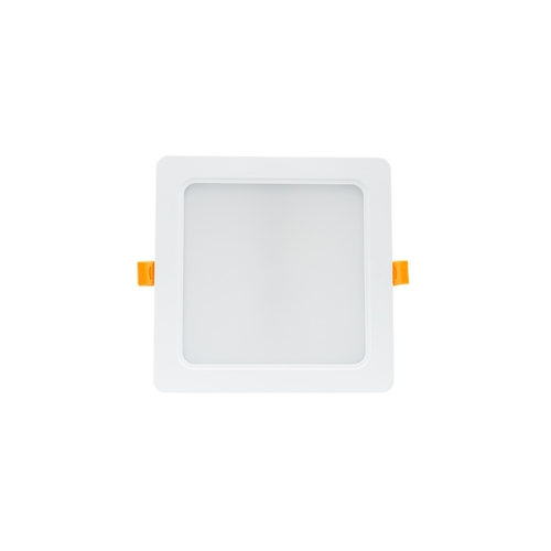 Kontrola Dure 3 Downlight 18 Ww 230 V 110st Ip54 Ik06 170x170x34 White Square Integrovaný zdroj napájení