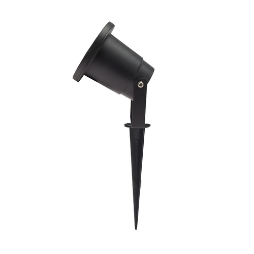 Kontrola Flori Gu10 Alu 250 V Ip65 98x145mm Černý pohon, pohyblivý