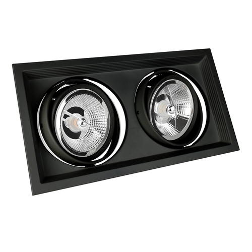 Kontrola Mdd Maxi Due Gu10 X 2 Ar111 250 V Ip20 186x336x43mm černá