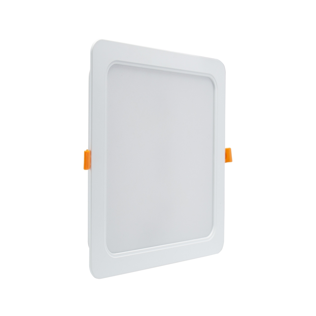 Náhled Dure 3 Downlight 24 Ww 230 V 110st Ip54 Ik06 220x220x34 White Square Napájení Integrovaný. Dure 3 Downlight 24 Ww 230 V 110st Ip54 Ik06 220x220x34 White Square Napájení Integrovaný.