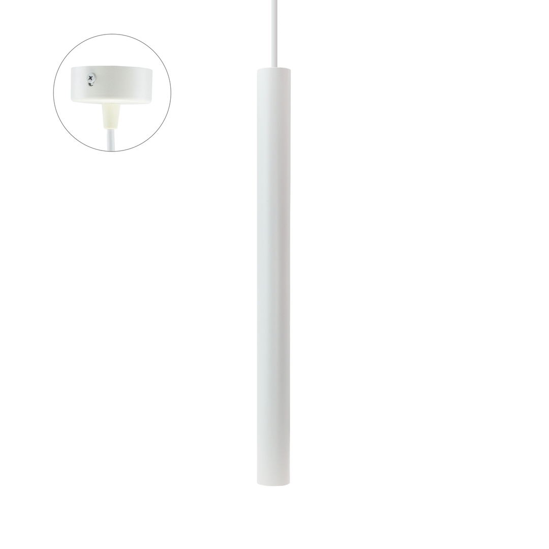 Kontrola Chloe Slim Mr11 Pendant Base 250 V Ip20 40x500+1m kabel bílý Nastavitelný úhel světla Chloe Slim Mr11 Pendant Base 250 V Ip20 40x500+1m kabel bílý Nastavitelný úhel světla