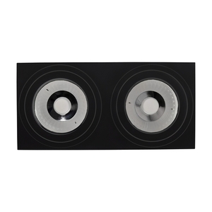 Mirora Ar111 X2 s povrchovou montáží Gu10 250 V Ip20 293 X145 X 85 mm černá obdélníková pohyblivá 3 Mirora Ar111 X2 s povrchovou montáží Gu10 250 V Ip20 293 X145 X 85 mm černá obdélníková pohyblivá small 3