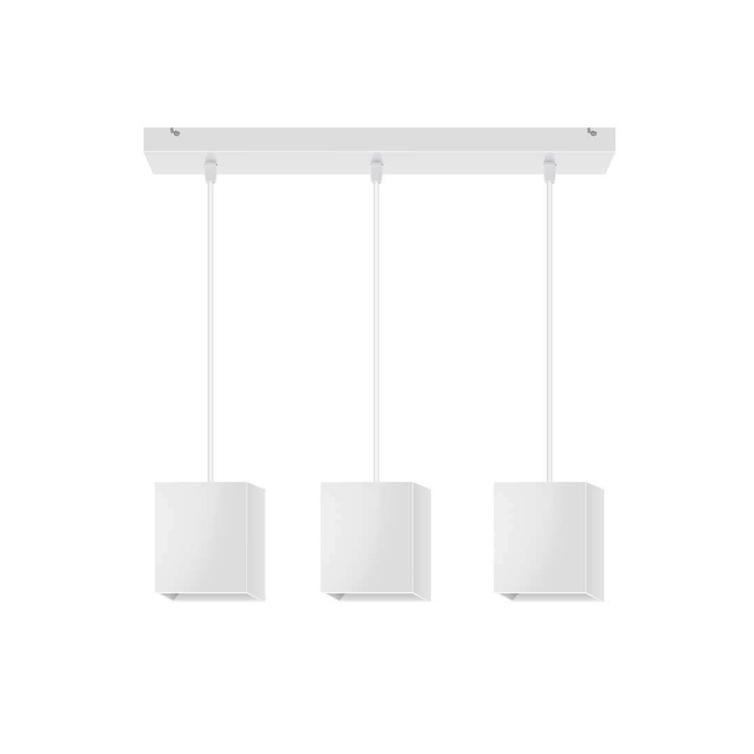 Kontrola Target Zosma 2 Square 840 27 W 230 V 40st White X3 Pendant Dali Target Zosma 2 Square 840 27 W 230 V 40st White X3 Pendant Dali