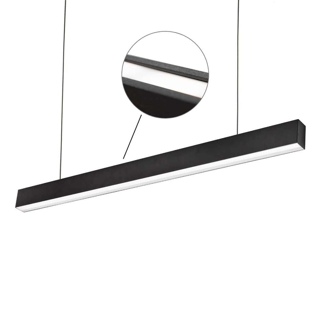 Kontrola Allday Inspire Two Sides Tw 76 W 230 V 1680mm 90st Black Casambi Allday Inspire Two Sides Tw 76 W 230 V 1680mm 90st Black Casambi