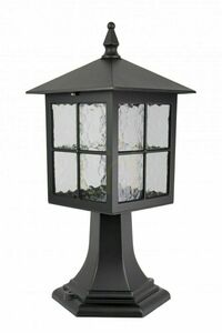 Venkovní stojací lampa SU-MA Wenecja černá patina 45 cm K 4011/1/KW small 0