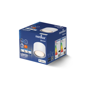 Stropní svítidla LandonSmar Nordlux LED Metal White small 1
