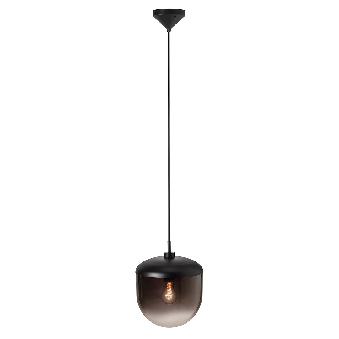 MAGIA taklampa Nordlux E27 15W Glas Svart