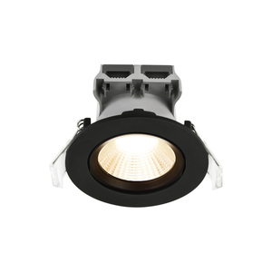 Vestavné bodové svítidlo Nordlux FREMONT LED 4,5 W 2700 K IP23 černé, výklopné small 3
