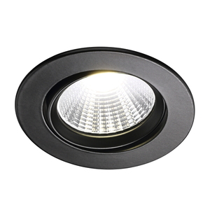Vestavné bodové svítidlo Nordlux FREMONT LED 4,5 W 2700 K IP23 černé, výklopné small 0