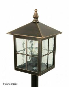Venkovní stojací lampa SU-MA Venice K 5002/2/KW černá patina 106 cm small 7