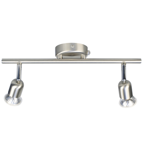 Kontrola Stropní svítidlo AVENUE Nordlux GU10 2X10W Kov kartáčovaná ocel