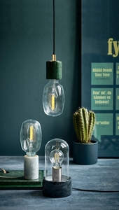 Závěsná lampa Nordlux E27 60W Marble Green SIV small 1