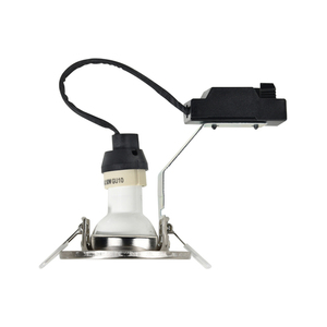 CANIS Nordlux GU10 35W kovové kryté svítidlo v provedení kartáčovaný nikl small 3