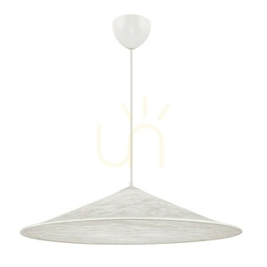 Závěsné svítidlo DFTP Hill 85, bílé, Tyvek, 3 × E27 small 6