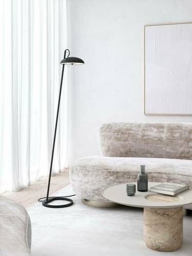 Kontrola VERSALE DFTP G9 3x3W kovová stojací lampa černá