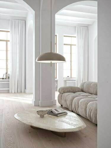 Kontrola VERSALE DFTP E27 2x15W Kovová hnědá závěsná lampa
