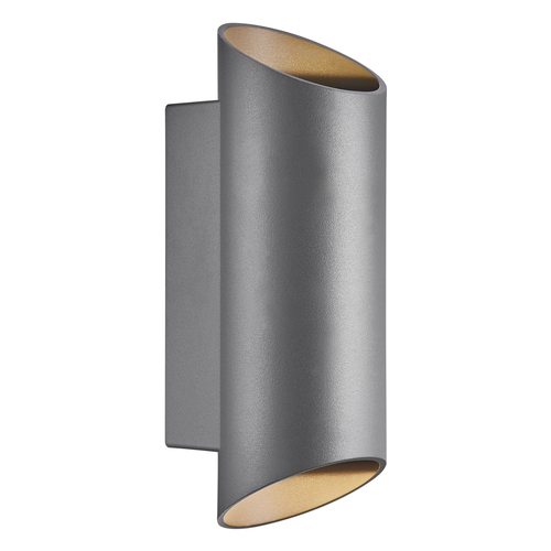 Kontrola Nástěnné svítidlo NICO Nordlux GU10 2x35W hliníkové antracitové barvy