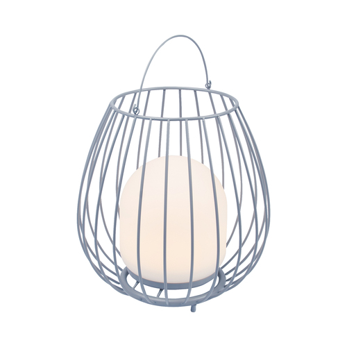 Kontrola Jim Nordlux LED kovová šedá lampa na baterie
