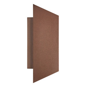 Venkovní nástěnné svítidlo NICO Square 22 Nordlux 2218221009 rezavá barva 2xGU10 35W IP54 nahoru a dolů 23,5 cm small 2