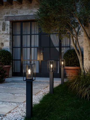 Kontrola Zahradní lampa Nordlux GRIFFIN E27 15W kovová tónovaná