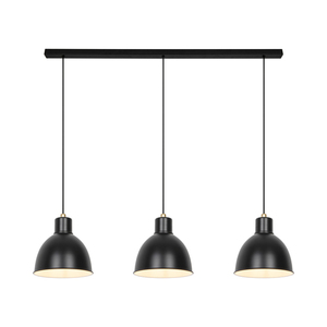 Závěsná lampa Nordlux POP E27 3X40W Kov Černá matná small 1