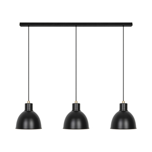 Závěsná lampa Nordlux POP E27 3X40W Kov Černá matná small 2