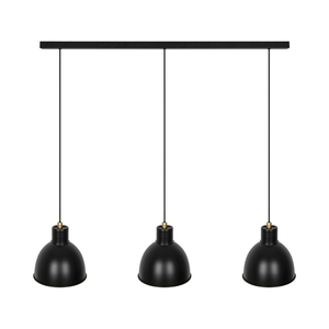 Závěsná lampa Nordlux POP E27 3X40W Kov Černá matná small 3