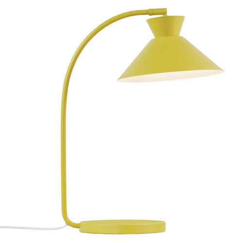 Kontrola Stolní lampa DIAL Nordlux E27 40W Metal Yellow