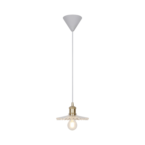Kontrola Závěsné svítidlo TORINA Nordlux E27 40W sklo transparentní