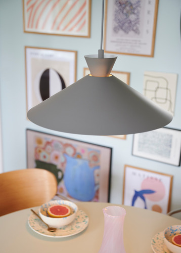 Kontrola Závěsná lampa Nordlux DIAL E27 40W Metal Grey