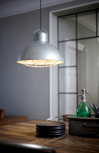 Nordlux Porter závěsná lampa E27 60W kovová pozinkovaná small 0