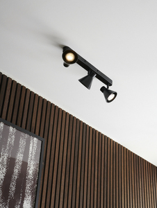 EIK Nordlux GU10 3X35W kovové stropní svítidlo černé small 0