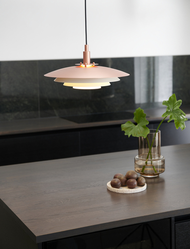 Kontrola Závěsné svítidlo BRETAGNE Nordlux G9 25W Metal Copper