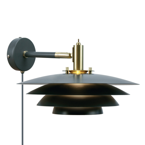 Kontrola Nástěnné svítidlo BRETAGNE Nordlux G9 25W Metal Grey