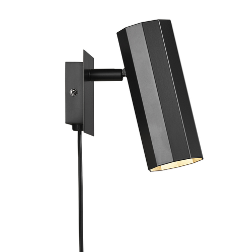 Kontrola Nástěnné svítidlo ALANIS Nordlux GU10 15W kovové černé