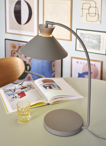 Stolní lampa DIAL Nordlux E27 40W Metal Grey small 0